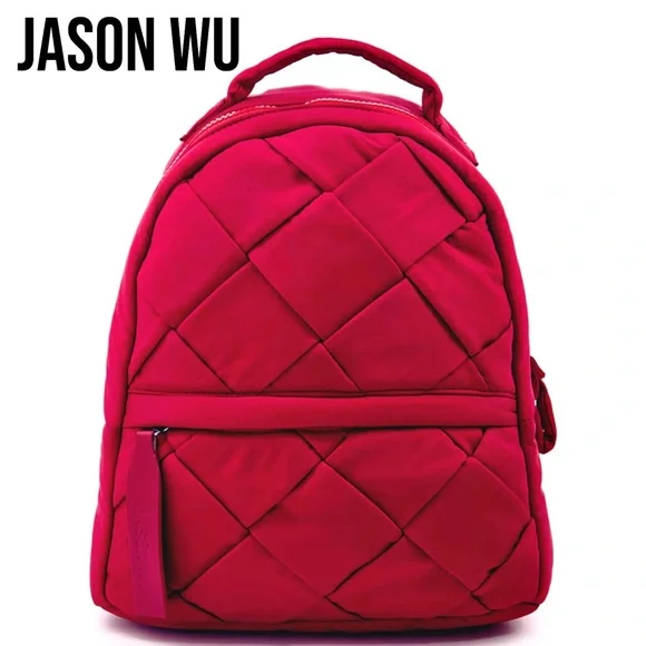 NEW Jason Wu Quilted Backpack Jason Wu Puffer Commuter Tote Bag, Black - | Mercari main image 2